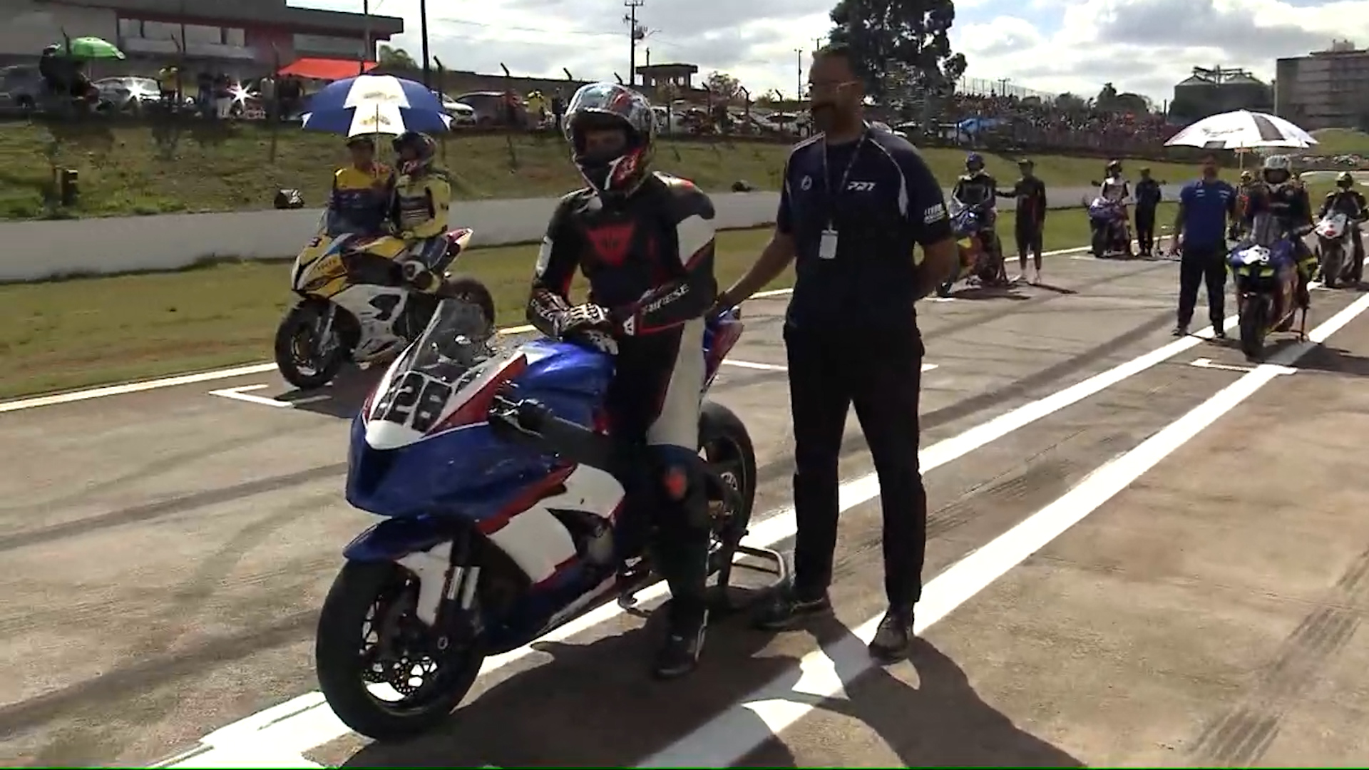 Grave acidente interrompe corrida de Moto 1000 GP em Cascavel 