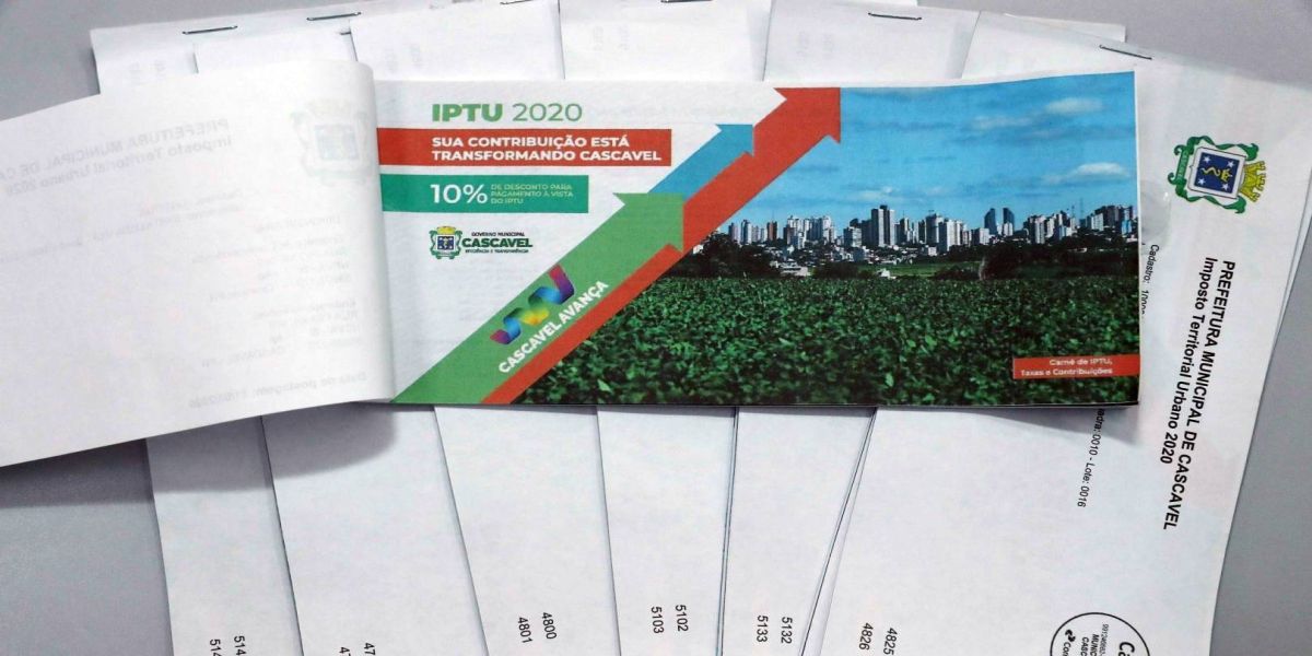 IPTU: Finanças esclarece que contribuinte não precisa emitir novo carnê