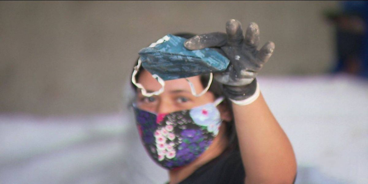 Diretora de Atenção à Saúde orienta sobre o descarte de máscaras