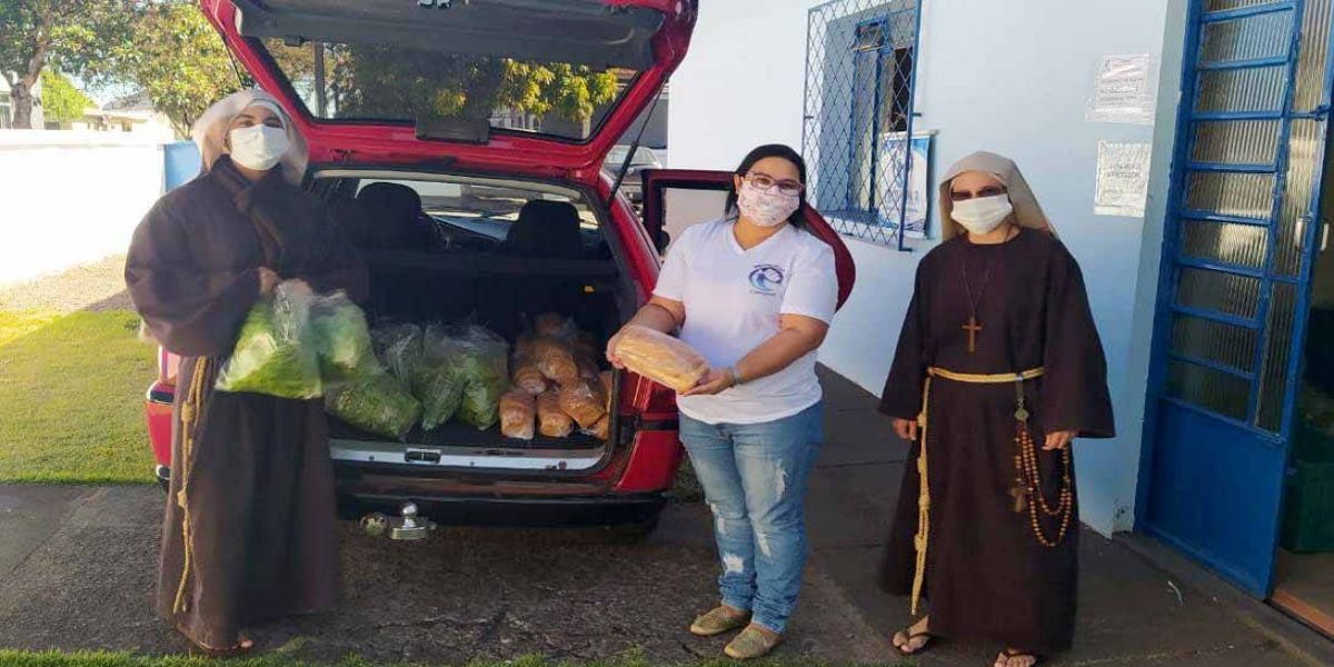 Parceria garante doação de pães e kits de hortaliças em Cascavel