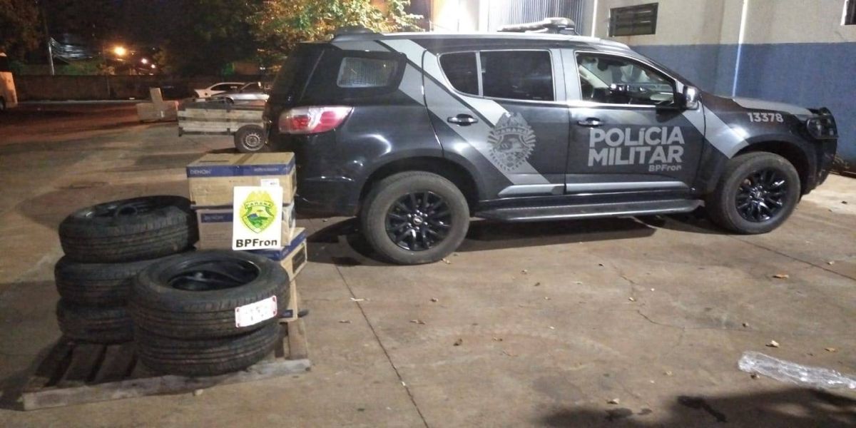 BPFRON apreende contrabando durante Operação Hórus em Foz do Iguaçu-PR