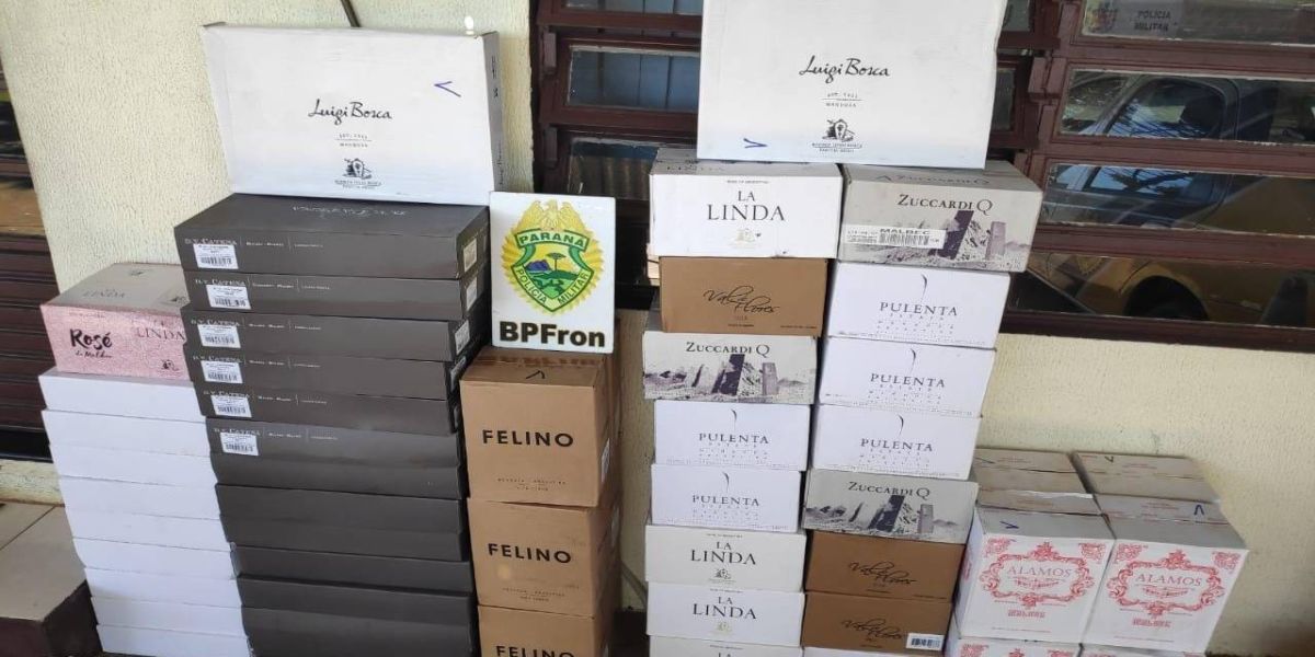 BPFRON apreende mais um veículo carregado com bebidas durante Operação Hórus em Barracão