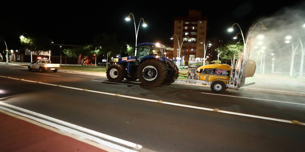 Equipamento especial potencializa a sanitização em Cascavel