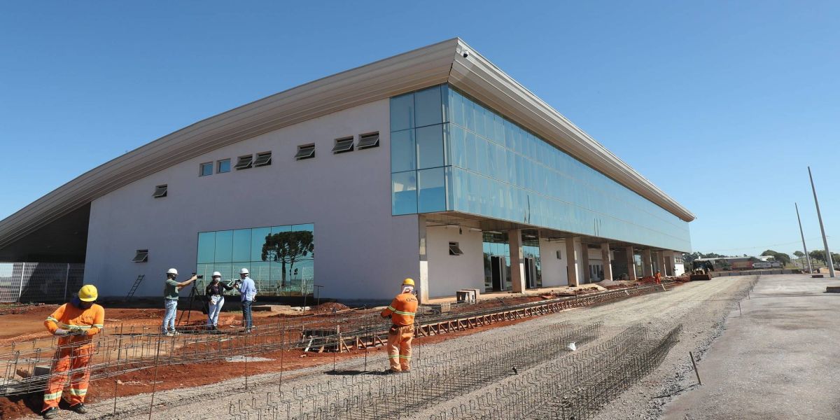Avança Cascavel: Obras do Terminal de passageiros do Aeroporto estão 86% concluídas