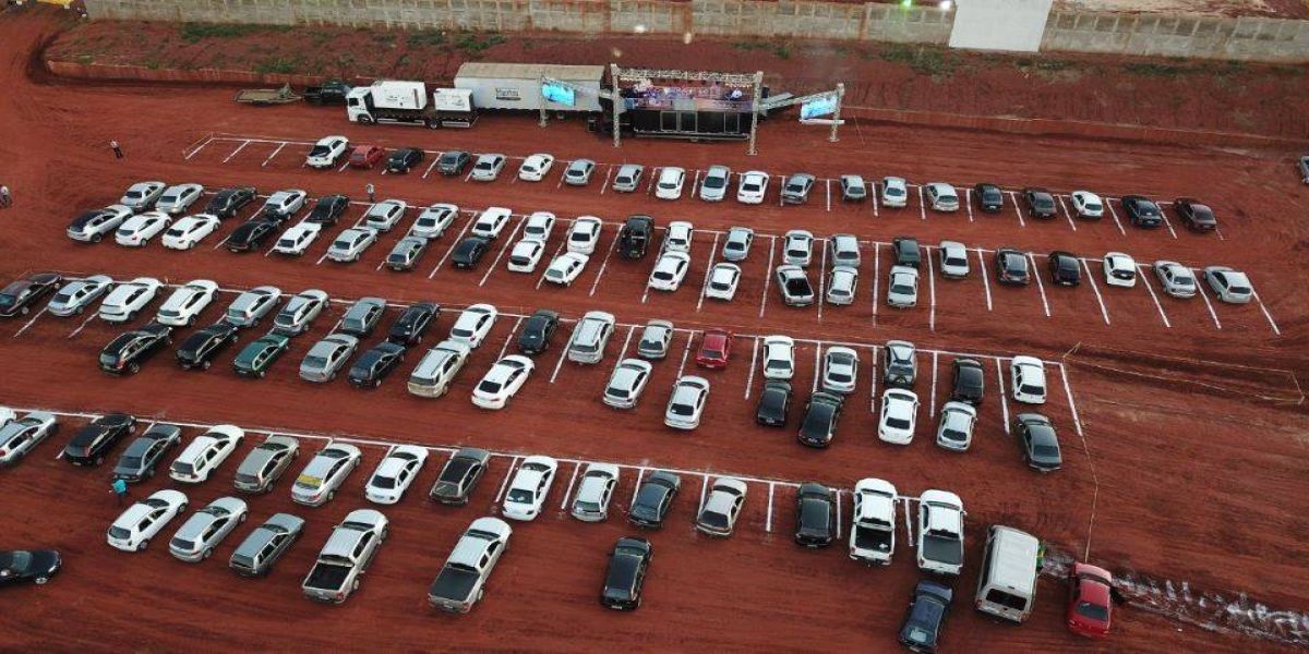 Drive Thru de Oração: Igreja reunirá fiéis dentro de carros para celebrar culto em Campo Mourão