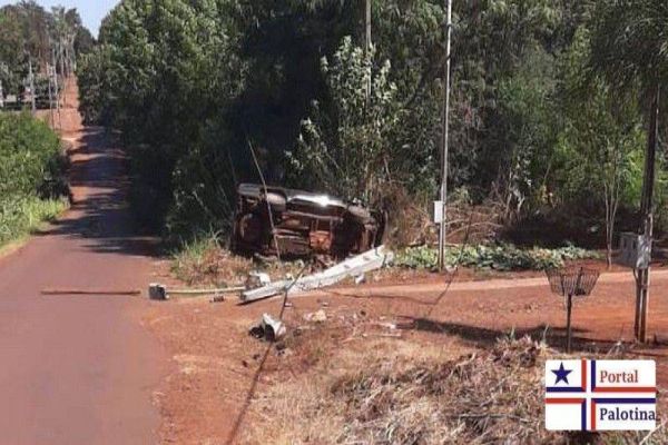 Grave acidente é registrado na Estrada da Melancia em Palotina