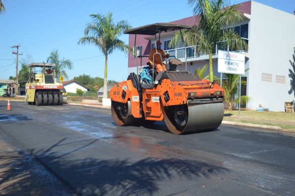 Entre Rios do Oeste recebe revitalização da pavimentação asfáltica na PR-495
