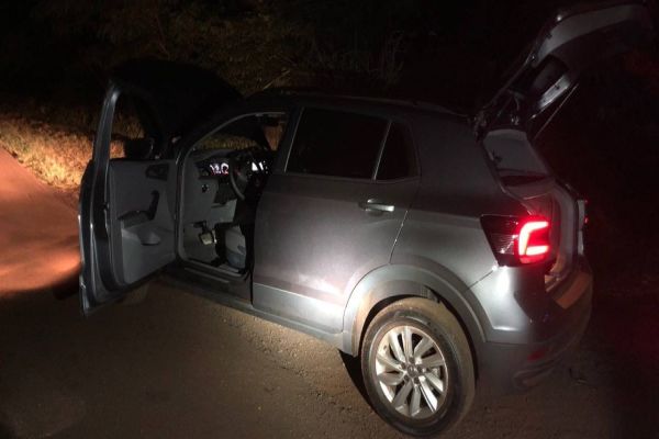 PRF Apreende veículo roubado para transporte de ilícitos