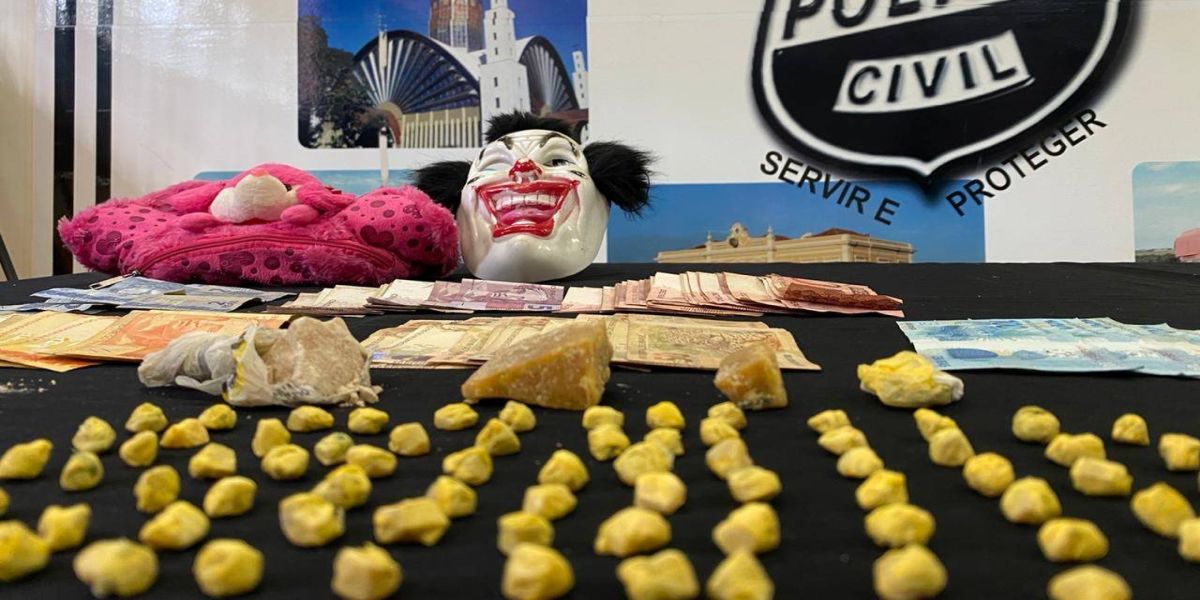 Polícia de Civil realiza operação contra crimes de roubo e tráfico de drogas em Ponta Grossa