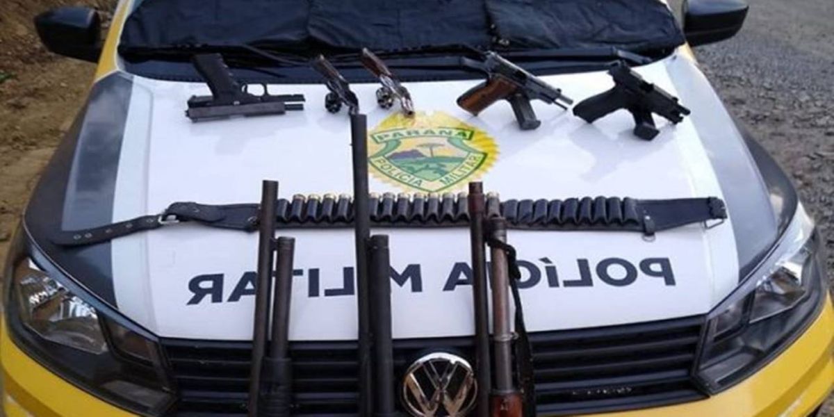 Confronto entre PM e assaltantes termina com sete mortos no interior do Paraná