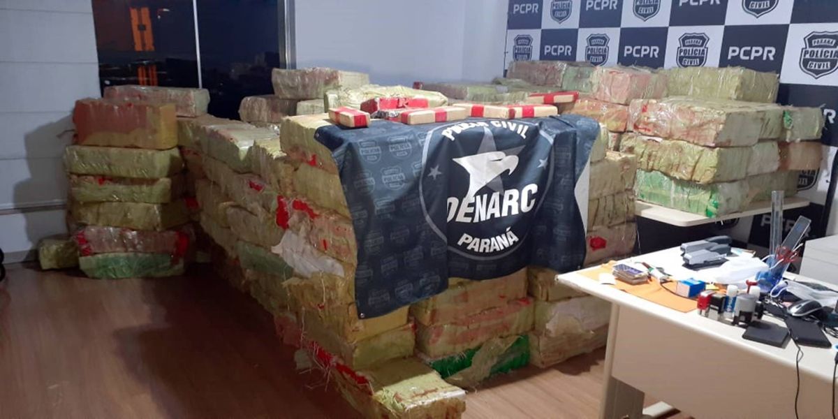 Denarc realiza apreensão de mais de três toneladas de maconha