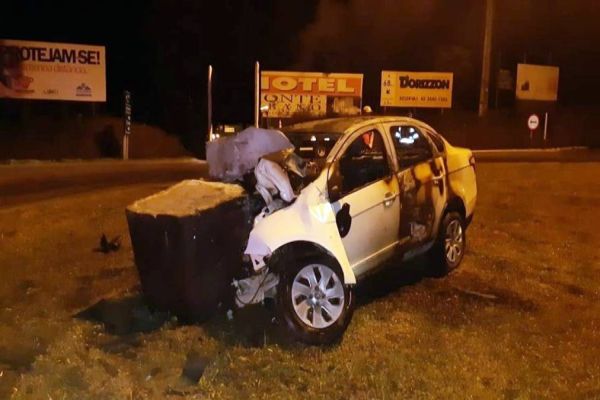 Três pessoas morrem em acidente na BR-277 em Irati