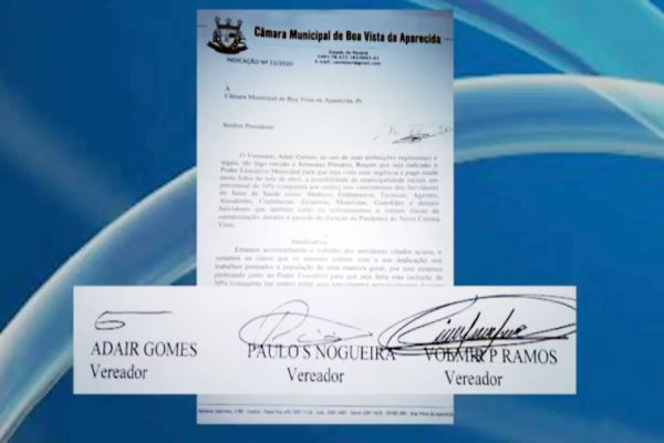 Aprovado projeto de lei que prevê gratificação a servidores da Saúde em Boa Vista da Aparecida