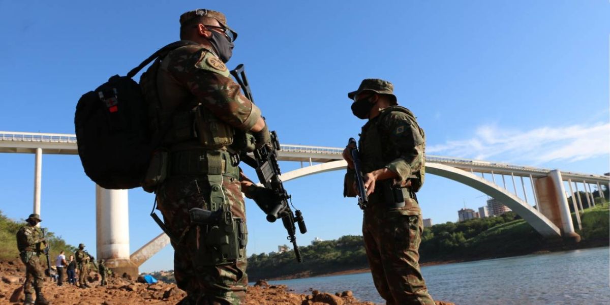 Operação Covid19 integra Exército, PRF e Polícia Federal na segurança de fronteira