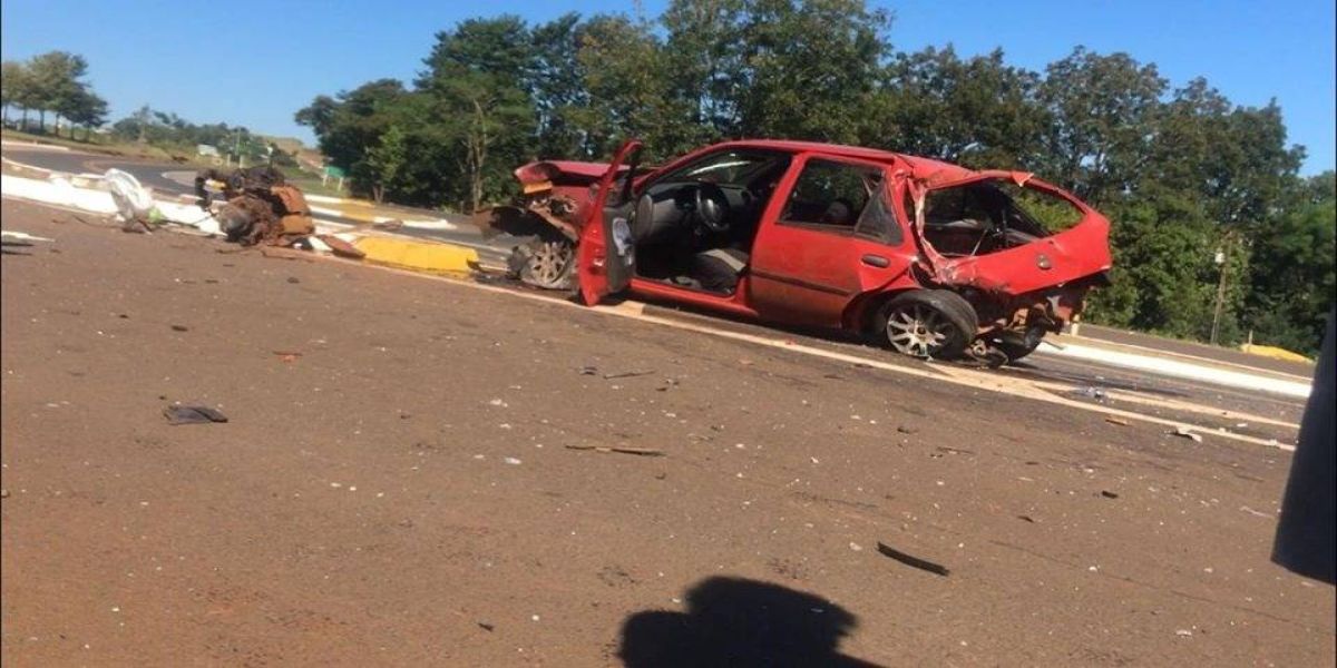 Idoso morre após acidente em Pérola D’Oeste