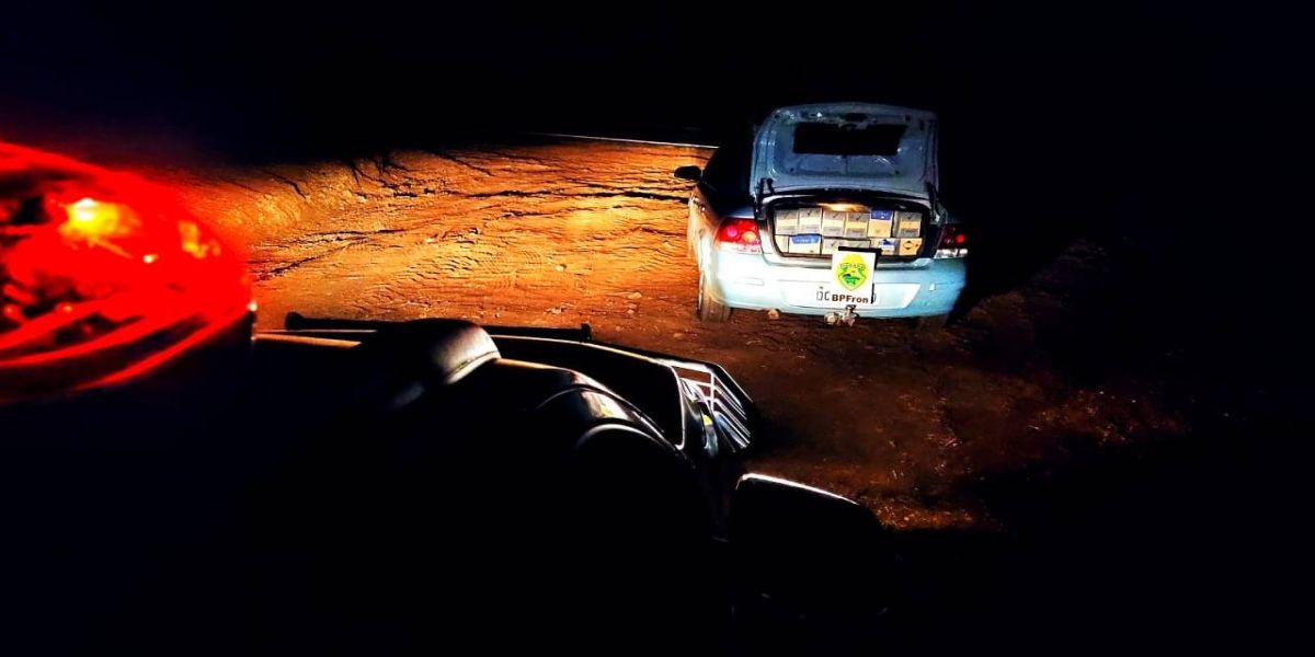 BPFron apreende carga de contrabando em Barracão