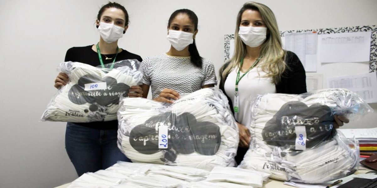 500 máscaras caseiras serão distribuídas pela Central de Regulação Ambulatorial