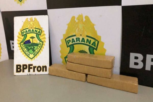 BPFRON apreende maconha durante Operação Hórus em Guaíra