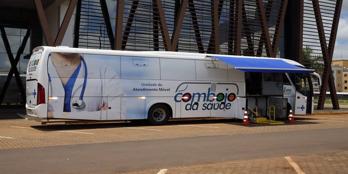 Comboio da Saúde será ponto de vacinação para caminhoneiros na BR-277