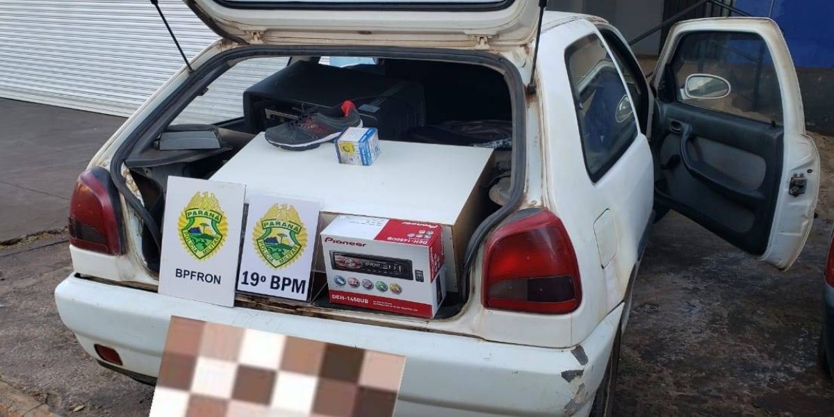 BPFron e PM impedem furto em andamento em Marechal e acusado do crime se esconde dentro de cama box