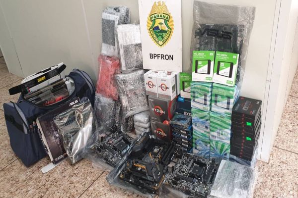 BPFron apreende 29 quilos de maconha, crack e materiais contrabandeados no Oeste do estado