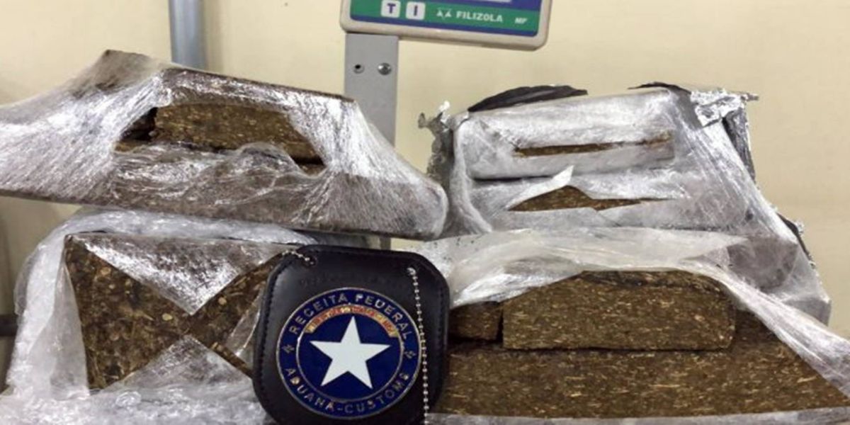 Receita Federal apreende maconha em remessas postais