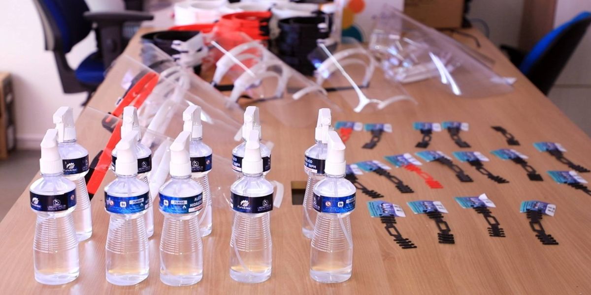Covid-19: Fundetec já produziu mais de mil escudos faciais