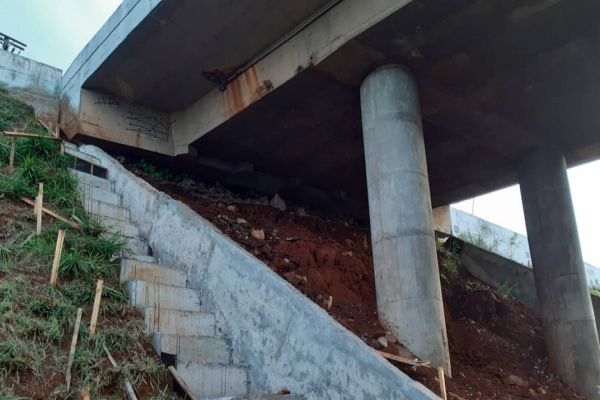Viadutos da BR 467 são revitalizados após alerta do vereador Carlinhos