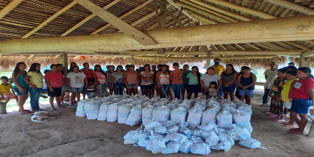 Covid-19: mais de 17 mil cestas de alimentos já distribuídas para comunidades indígenas