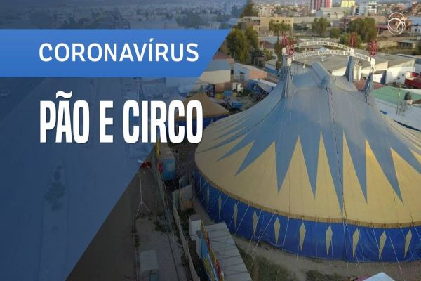 Com a chegada da pandemia do novo coronavírus, circo se reinventa e começa a vender pães