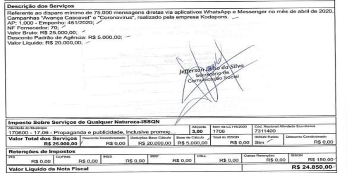 Prefeitura usa esquema para enviar mensagens de campanha via WhatsApp e é alvo de questionamento