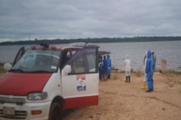Corpo é localizado no Lago de Itaipu em Salto del Guairá
