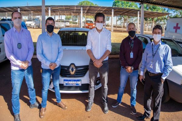 Pacheco garante uma viatura ao Escritório Social do Depen em Cascavel