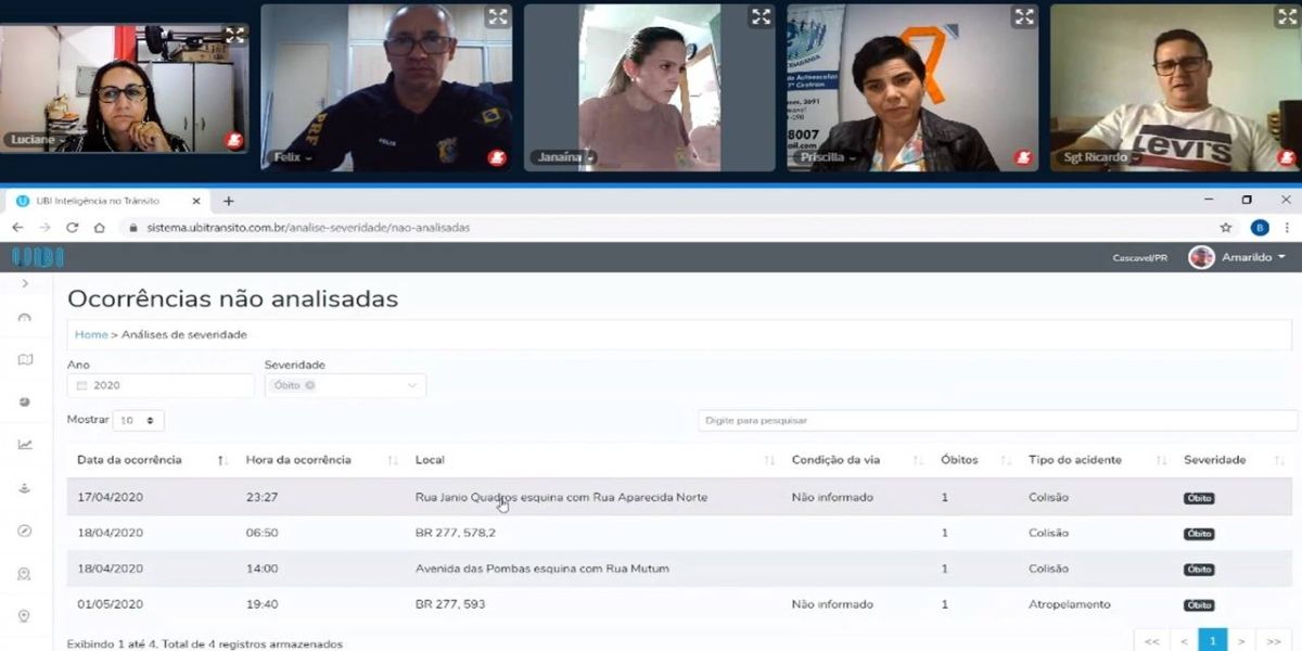 Cotrans aponta velocidade, falta de atenção e álcool entre principais causa de mortes no trânsito