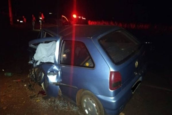 Grave acidente deixa um morto e três feridos entre Mercedes e Arroio Guaçu