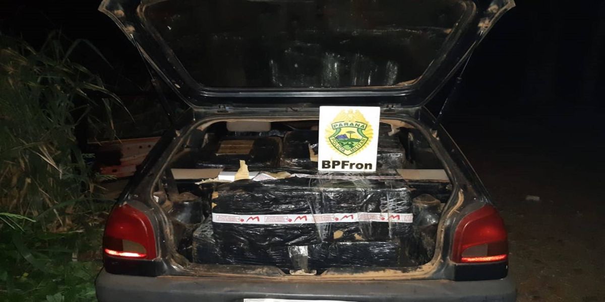 Carga de Eletrônicos 300mil é aprendida nas margens do rio em Foz do Iguaçu pelo BPFRON