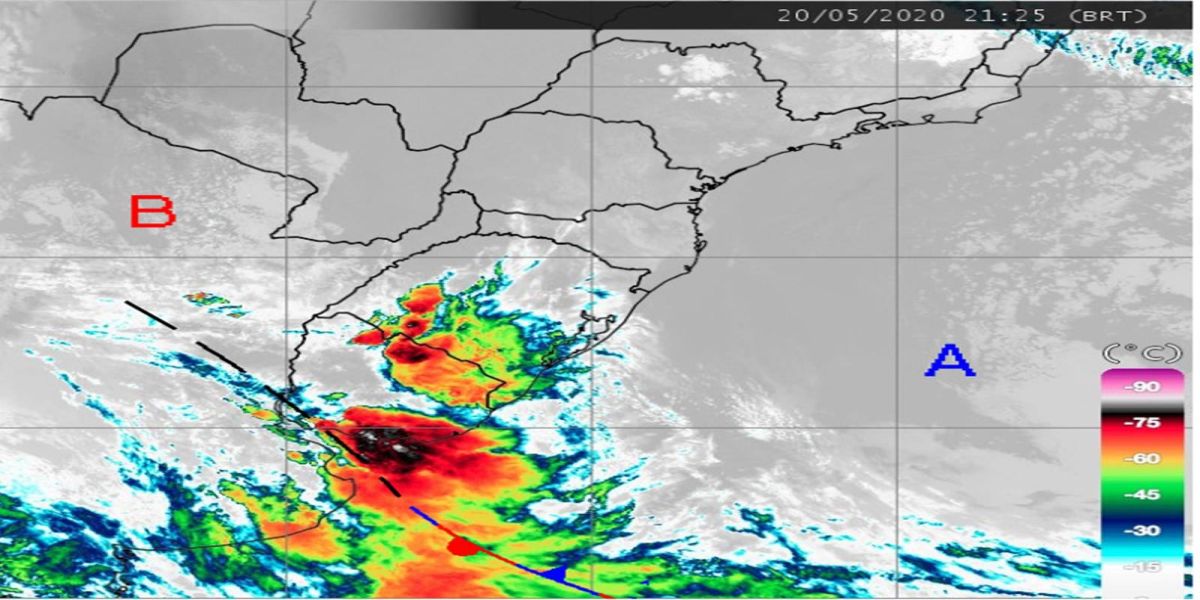 Quinta-feira: tempo fica nublado durante o dia todo em Cascavel
