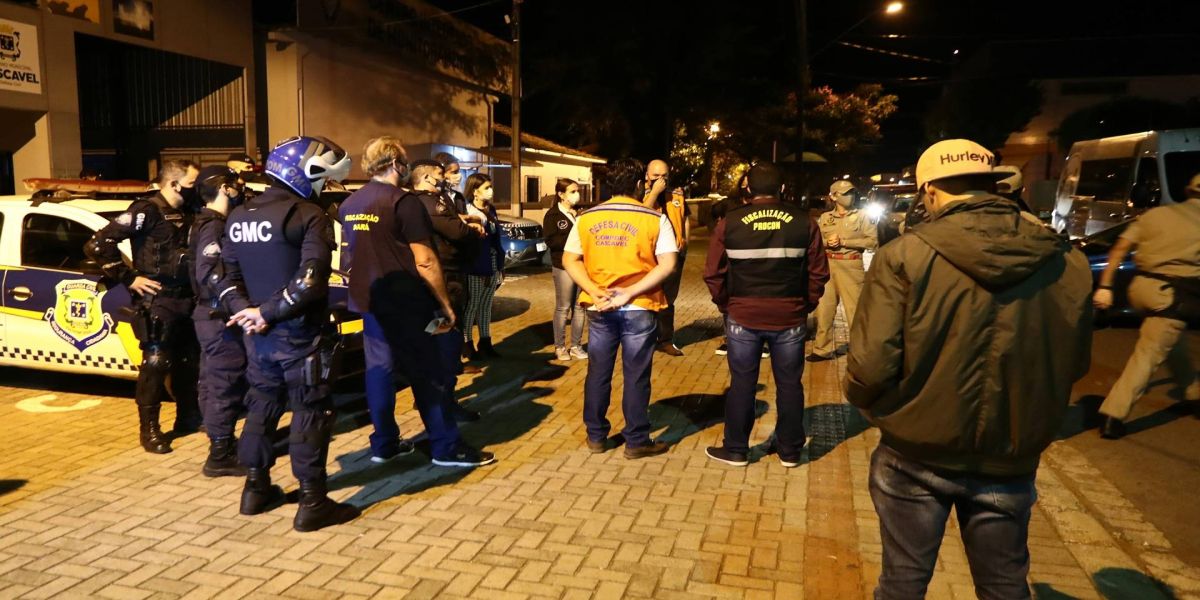 Operação AIFU Covid-19 fecha e notifica estabelecimentos por descumprirem decreto