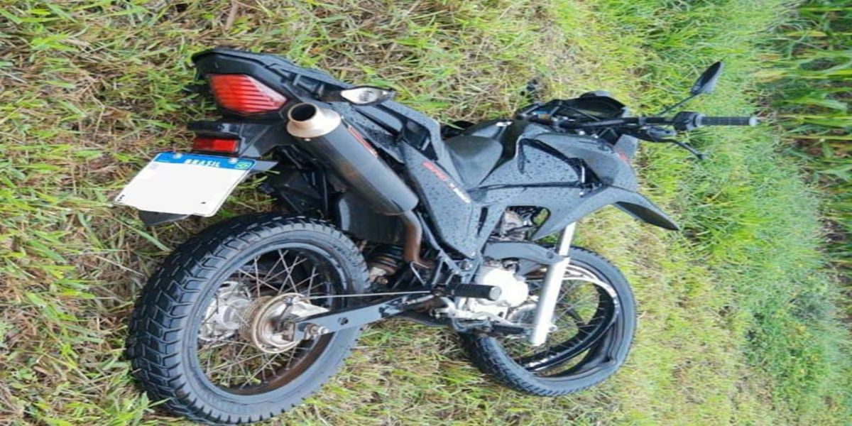 Posto Policial Rodoviário de Palotina recupera motocicleta com alerta de furto