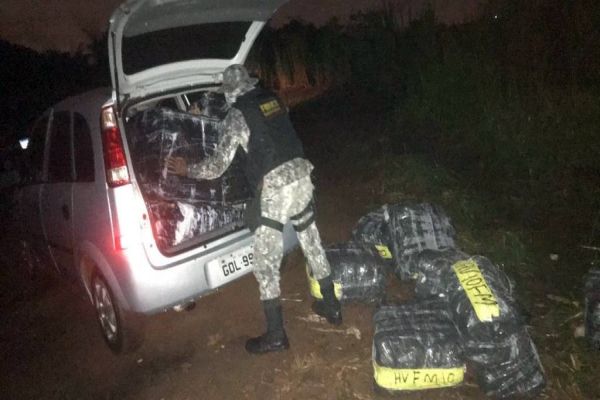 Polícia Federal e Força Nacional apreende produtos eletrônicos e anabolizantes oriundos do Paraguai