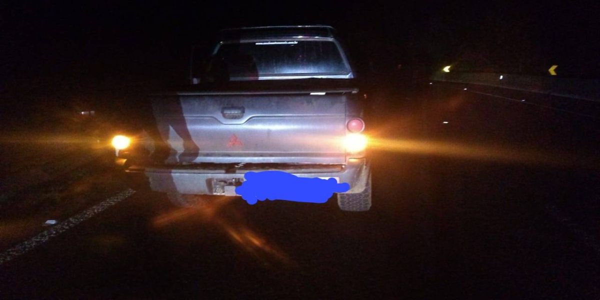 PRF atende atropelamento na BR 376