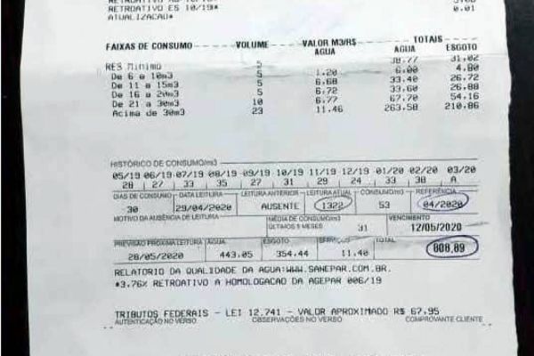 Comissão de Defesa do Consumidor faz nova denúncia ao MP sobre abusos em contas da Sanepar