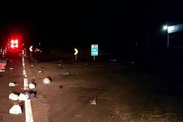 Ciclista morre após tentar atravessar rodovia e ser atingido por veículo na BR-277