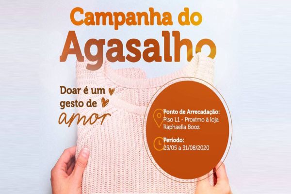 Cascavel JL Shopping junta-se ao SESC em mais uma edição da Campanha do Agasalho