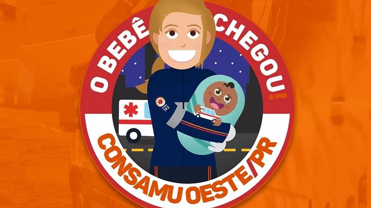 Foto relacionada a notícia: Samu realiza parto dentro da ambulância em Cascavel