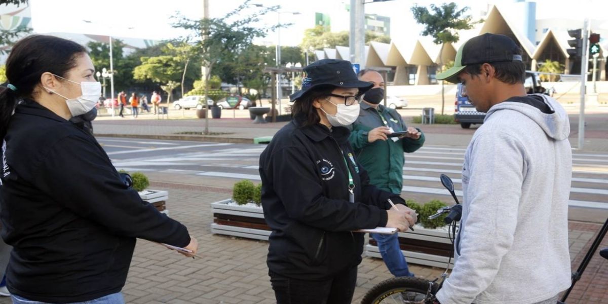 Vigilância Sanitária inicia fiscalização sobre uso de máscaras