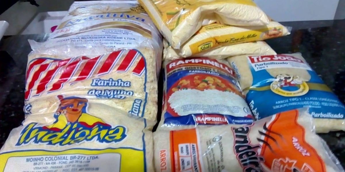 Cestas básicas são encontradas abandonadas em via pública em Cafelândia