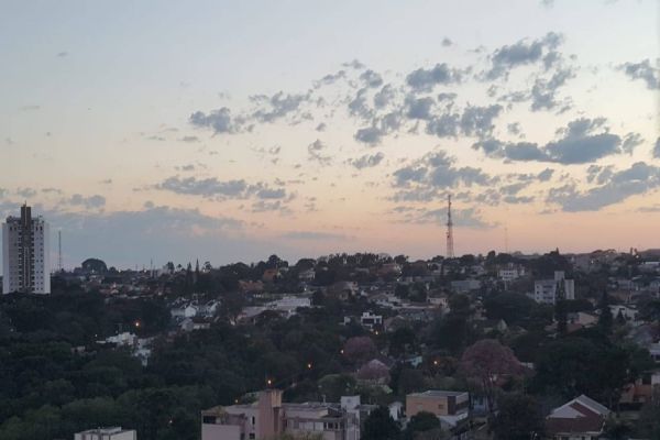 Sábado: clima segue estável e seco em Cascavel