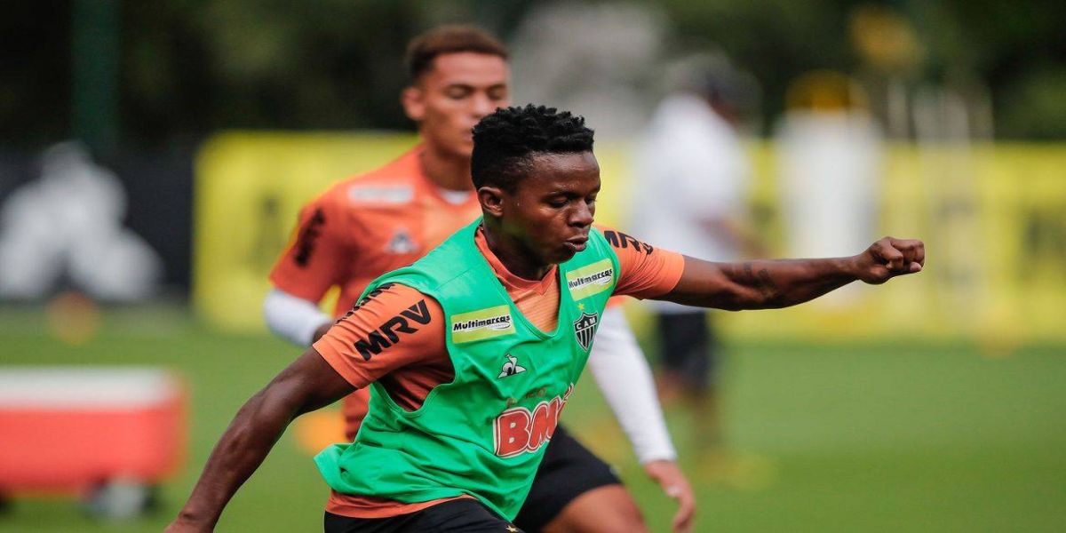 Covid-19: equatoriano Juan Cazares, do Atlético-MG, testa positivo