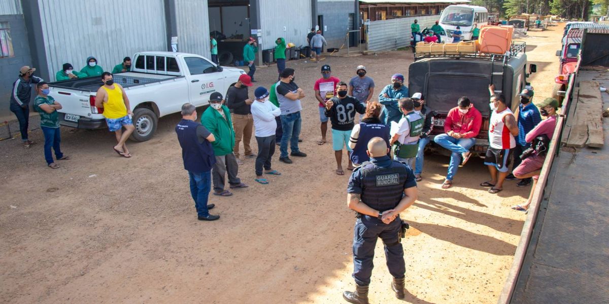 Empresa é interditada após 48 funcionários testarem positivo para Covid-19